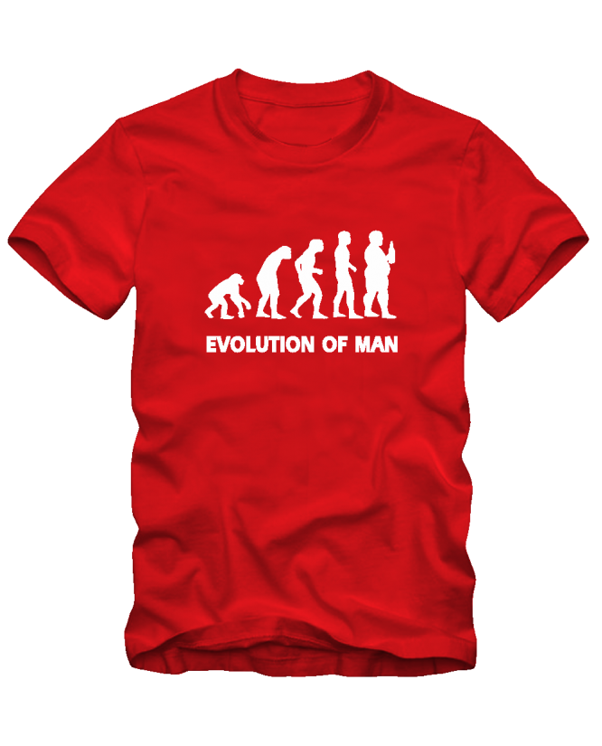 Evolution of man drink Evolution of man drink
